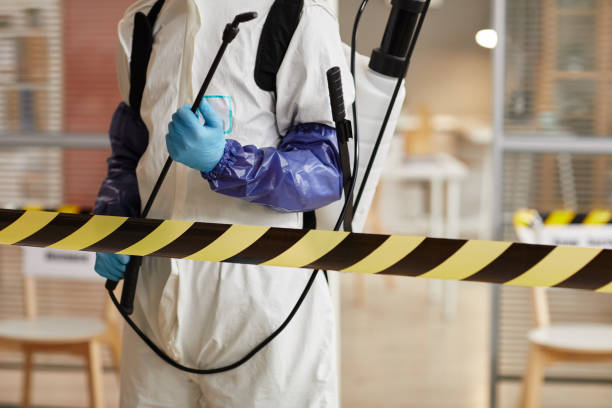 Professional Crime Scene Cleanup technician working in Everett, MA
